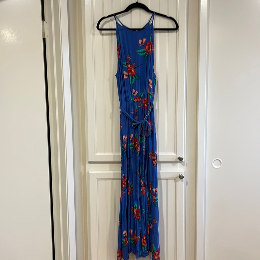 Wide leg cropped Express jumpsuit